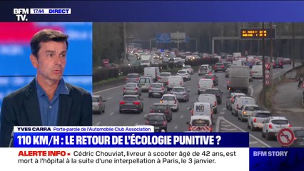 Yves Carra (Automobile Club Association), "il n'est pas certain que rouler à 110km/h fasse consommer moins"