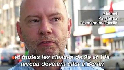 Berlin : il y a 30 ans, l'emblématique Checkpoint Charlie était démonté