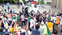 ردا على مسيرة مؤيدة للأسد في برلين: سوريون يتظاهرون لإبراز جرائمه