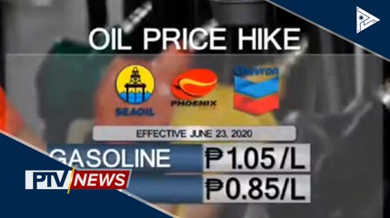 Oil price hike, nakaamba ngayong linggo