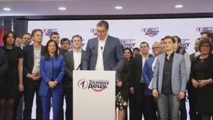 Descargar video: Serbia fortalece el estilo autoritario del presidente Aleksandar Vucic