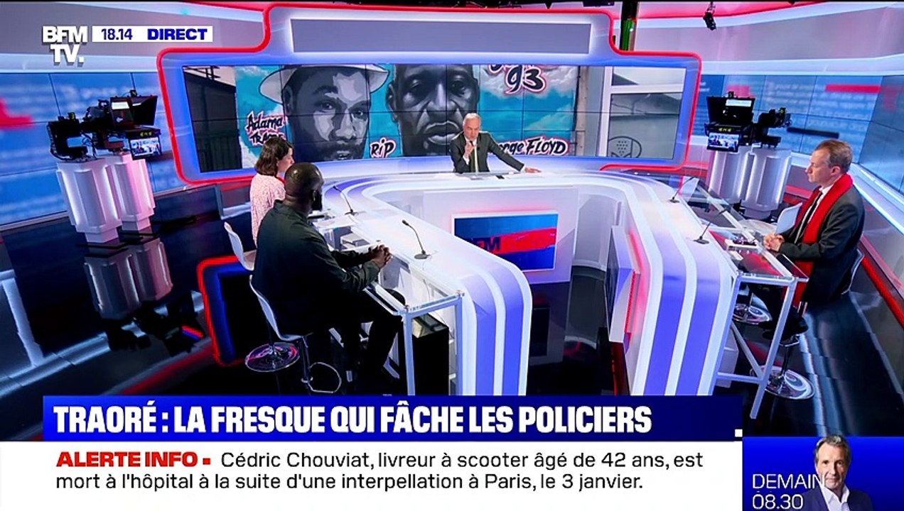 Story 6 : La fresque d'Adama Traoré à Stains pr...