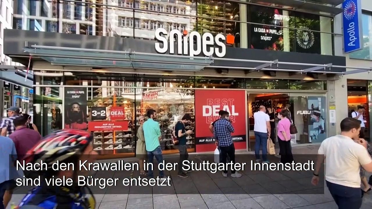 Das sagen die Stuttgarter zu den Randalen