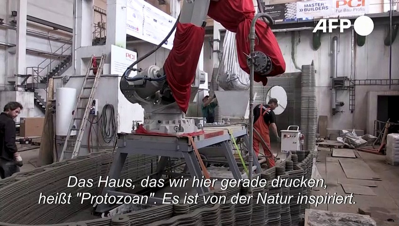 Ein schwimmendes Haus aus dem 3D-Drucker