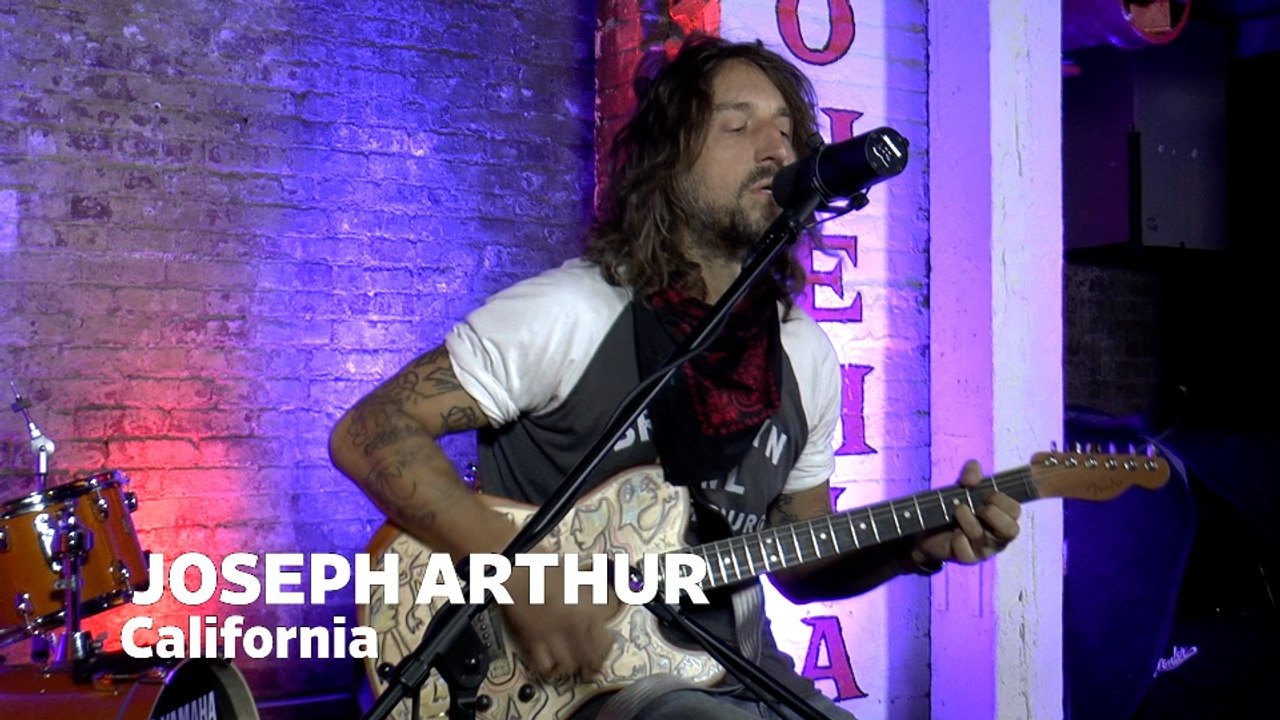 Dailymotion Elevate: Joseph Arthur - "California" live at Cafe Bohemia, NYC