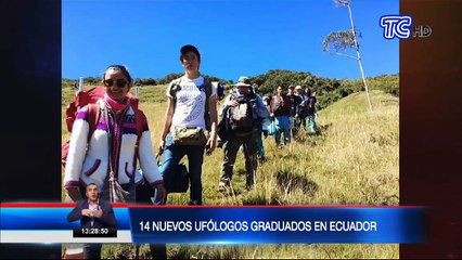 14 nuevos ufólogos graduados en Ecuador