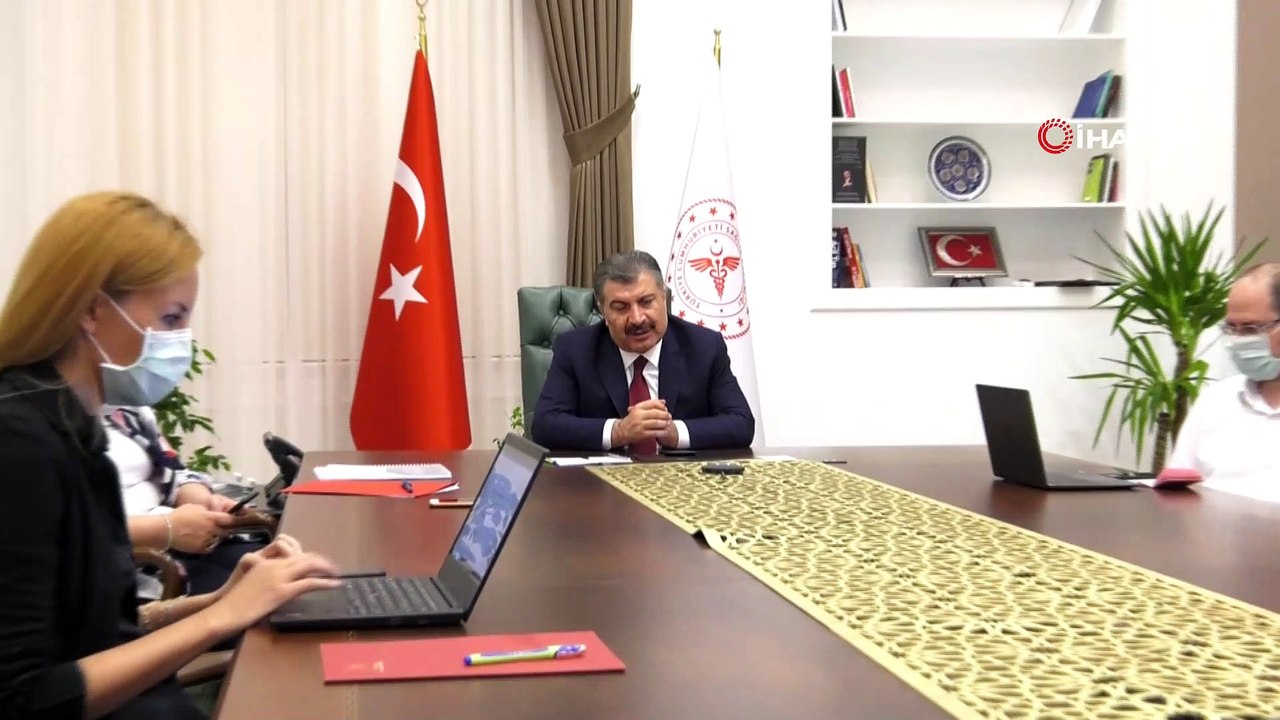Bakan Koca, Toplum Bilimleri Kurulu toplantısına başkanlık etti