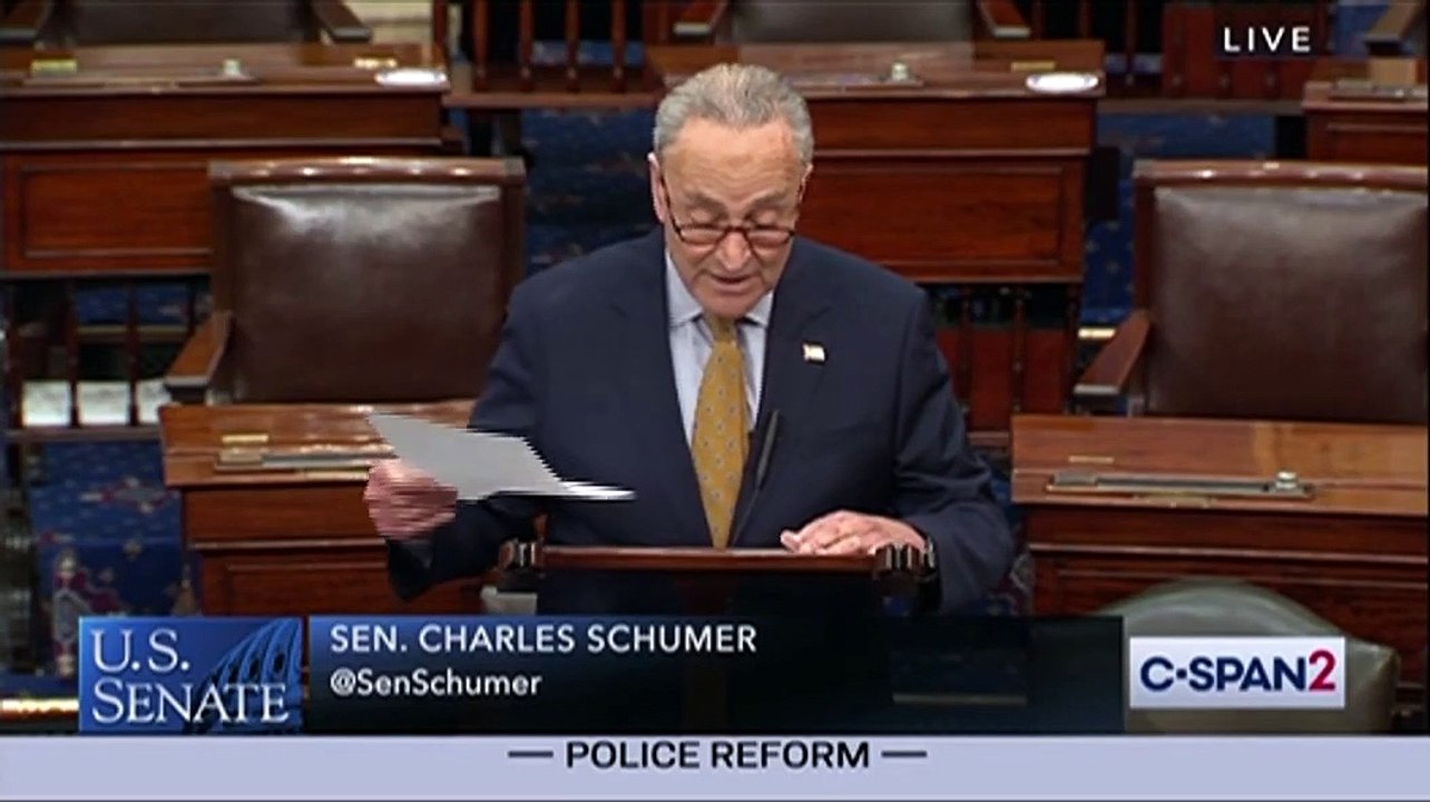 Schumer on policing