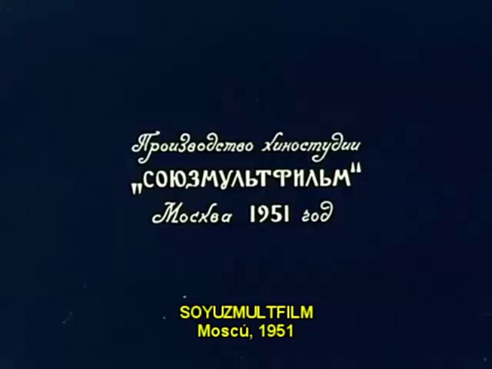 Nikolái V. Gógol - La nochebuena (Soyuzmultfilm, 1951) Sub. Español