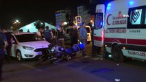 Diyarbakır’da motosikletli yunus polisleri kaza yaptı: 2 polis yaralı