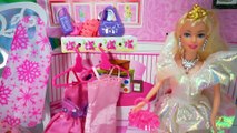 Barbie Rapunzel Mermaid Ariel doll Shower Morning New Dress