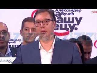 Скачать видео: ALEKSANDER VUÇIÇ FESTON FITOREN, PARTIA E TIJ MERR 63% TE VOTAVE - News, Lajme - Kanali 7