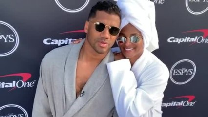 Ciara Walked the ESPY Awards "Red Carpet" Wearing an Actual Bathrobe