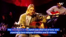 Kurt Cobain's MTV Unplugged Guitar Sold for Record-Breaking $6M