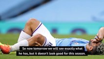 Guardiola fears Aguero's season is over