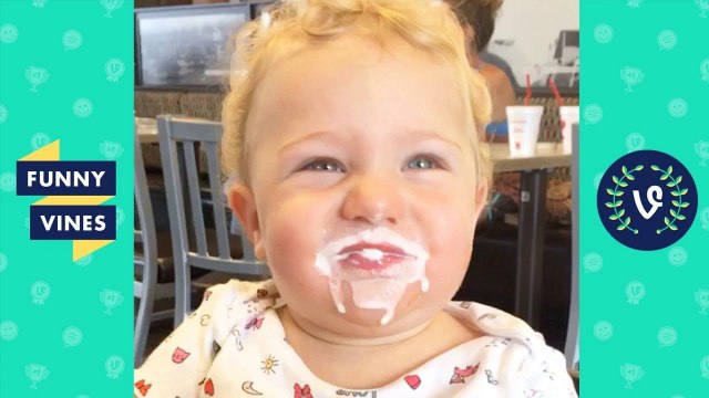 TRY NOT TO LAUGH - KIDS & BABIES EATING FOODS! _ Funny Videos October 2018