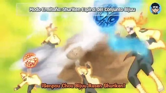 Kakashi Salva a Sakura De Kaguya, Kaguya Atraviesa Con Un Palo De Hueso a Naruto.