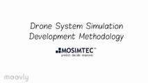 Drone System Simulation Methodology - simple technology illustration
