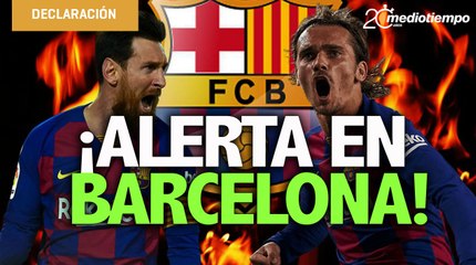 Messi y Griezmann se pelearon en entrenamiento del Barcelona