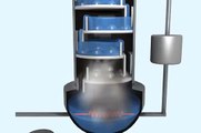 Explain How Distillation column works - simple technology illustration