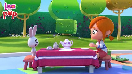 Easter Surprise Eggs - Easter cartoons for kids   Lea and Pop