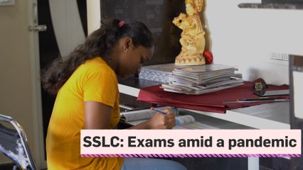 WATCH | Bengaluru's SSLC exams amid a pandemic