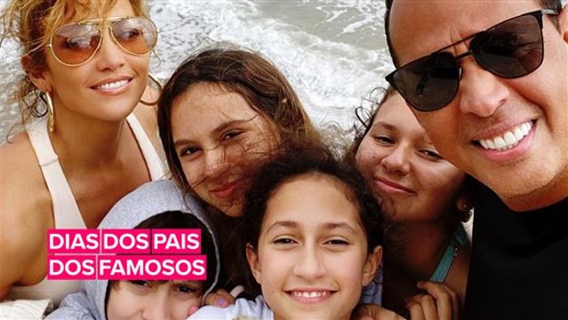 Confira como algumas celebridades comemoraram o Dia dos Pais nos EUA