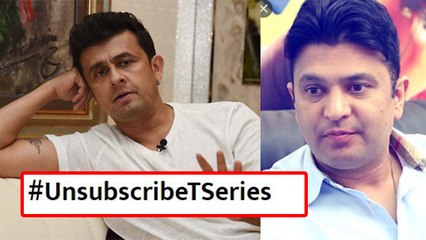 Sonu Nigam Bhushan Kumar Controversy के बीच Trend हुआ #UnsubscribeTSeries |FilmiBeat