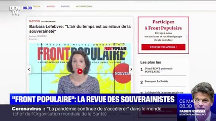 Qui sont les contributeurs de la revue "Front populaire" de Michel Onfray ?