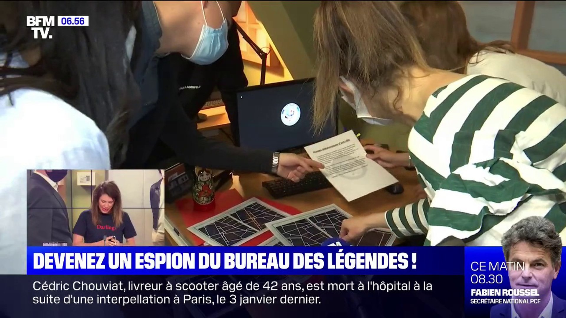 Bureau des légendes": on a testé le "deep game" autour de la série à Paris  - Vidéo Dailymotion