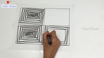 Spiral Drawing / Breathtaking 3D Pattern / Satisfying Line Illusion / Art Therapy / #6 / Viral Rocket