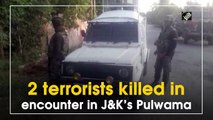 2 terrorists killed in encounter in J&K’s Pulwama