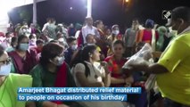 Social distancing norms flouted during Chhattisgarh Minister’s birthday celebration