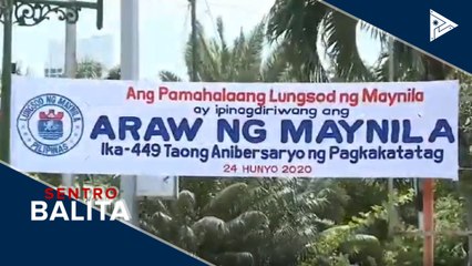 Health protocols sa 449th founding anniversary ng Maynila bukas, tiniyak