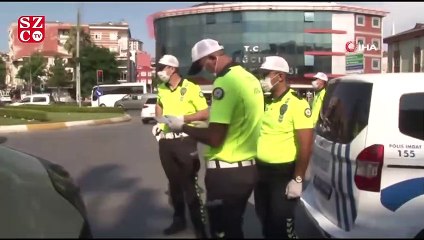 Bağcılar'da fazla yolcu alan minibüsçüye ceza