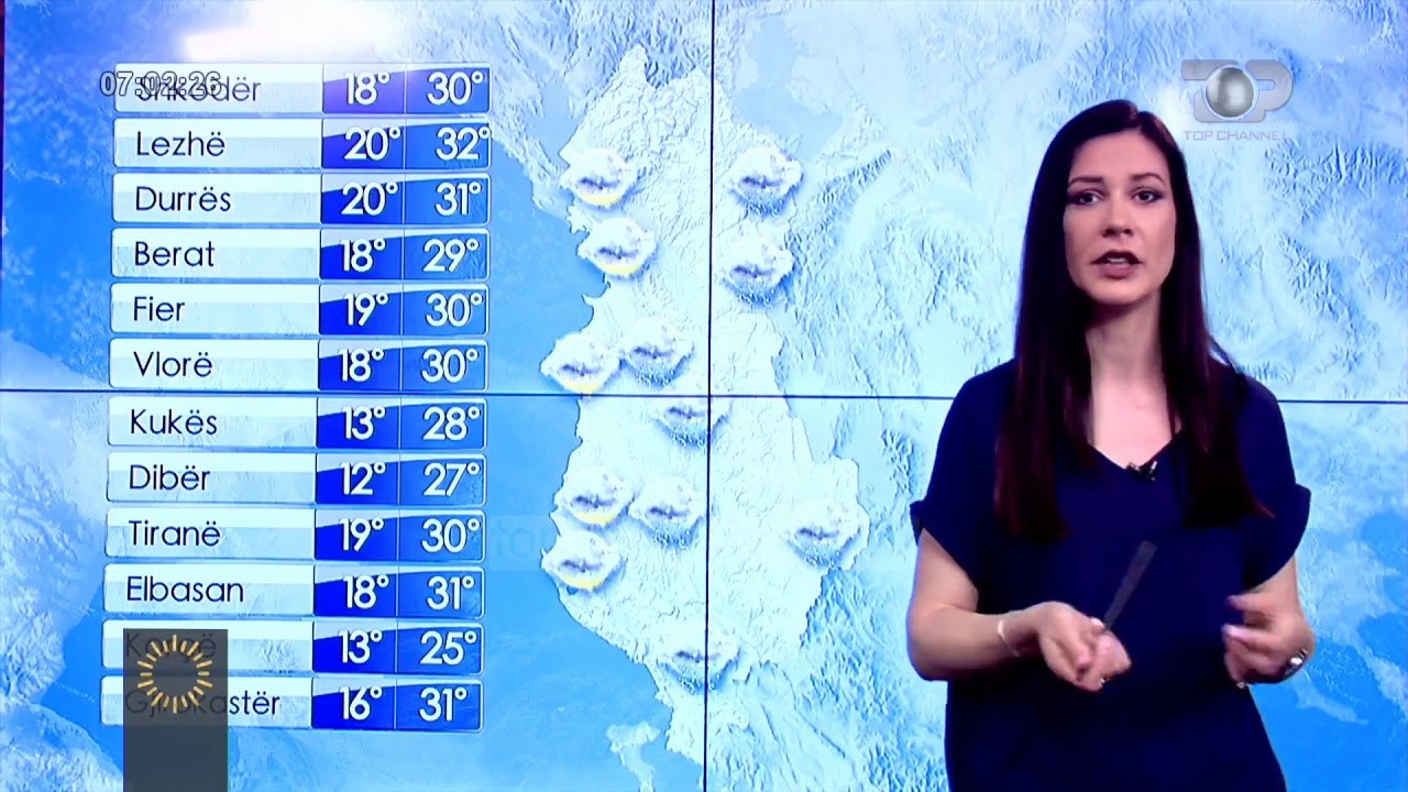 Vranësira dhe temperatura deri në 32 gradë celc...