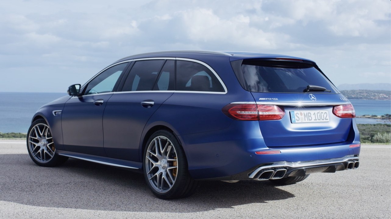 Der neue Mercedes-AMG E 63 S 4MATIC+ T-Modell - Neues Heckdesign vermittelt mehr Eleganz und Leichtigkeit