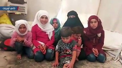 نازحة في الشمال المحرر تجمع الخردة وتبيعها لإطعام أطفالها