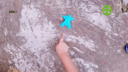 How to make a origami high jumping frog