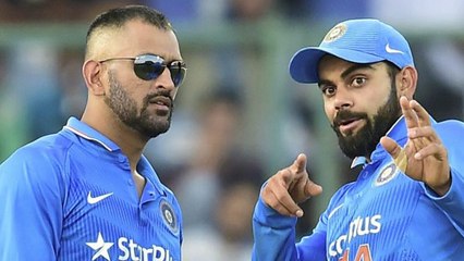Virat Kohli- ஐ காப்பாற்றி விட்டு, Captaincy-யும் விட்டுக்கொடுத்த Dhoni