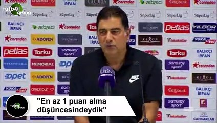 Ünal Karaman: "En az 1 puan alma düşüncesindeydik"