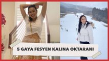 Menjanda Lagi, Intip Gaya Fesyen Kalina Oktarani