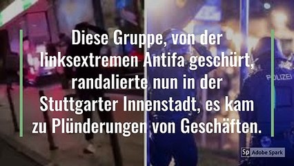 Plünderungen in Stuttgart 20.06.2020 VS2