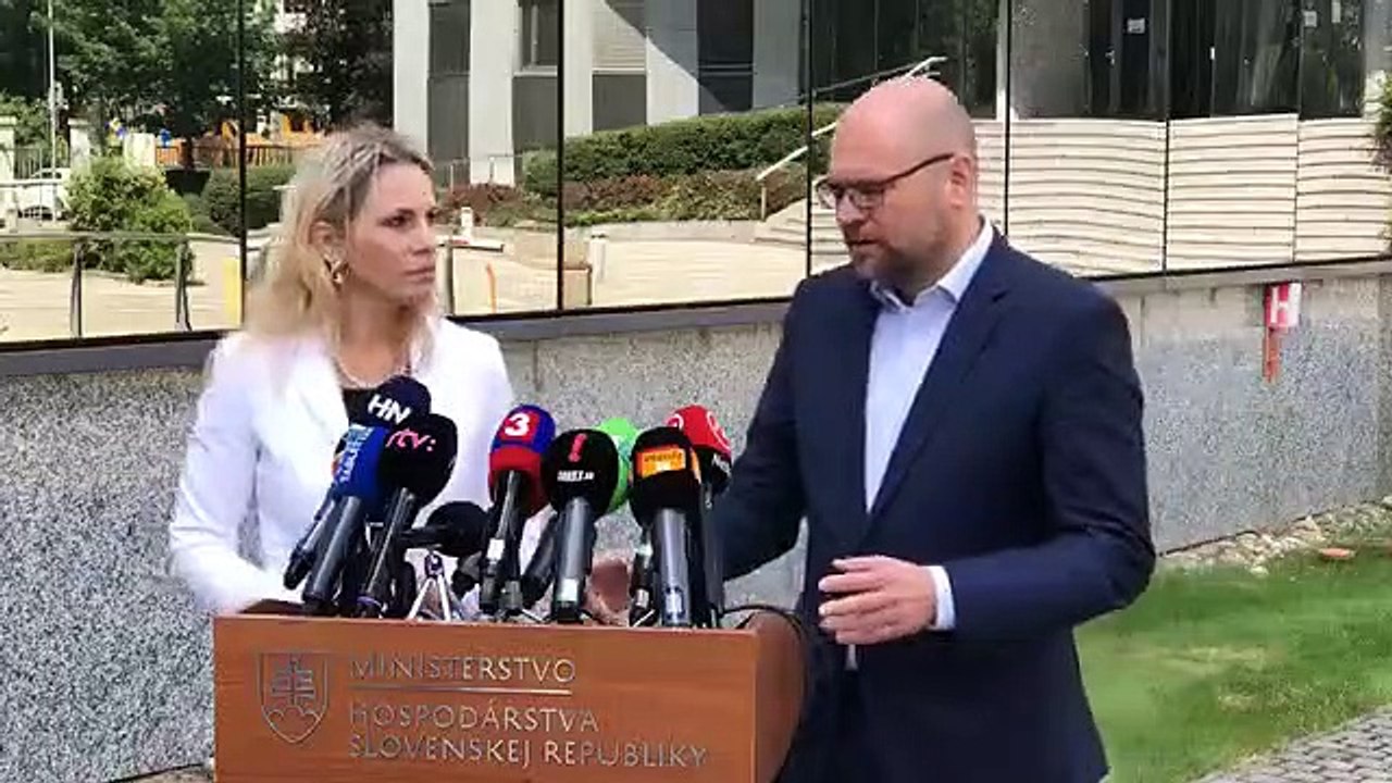 ZÁZNAM: TK ministra hospodárstva SR Richarda Sulíka