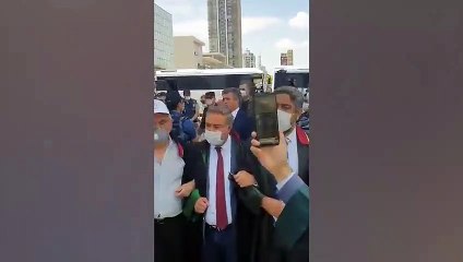 Baro başkanları Metin Feyzioğlu'nu alana kabul etmedi; sırtını çevirdi: Gölge etme!