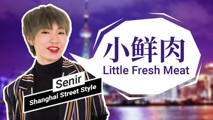 Shanghai Street Style with SENIR - 小鲜肉 (Little Fresh Meat) | ChinesePod
