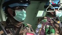 Patroli Prajurit TNI di Perbatasan Israel Penuh Konflik