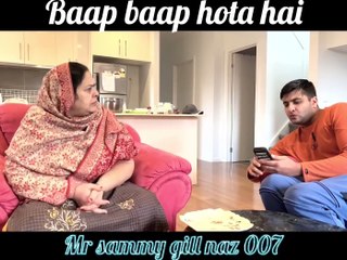 Baap Baap Hota Hai | Mr Sammy Naz | Tayi Surinder Kaur | Sudagar Gill | Short Movie