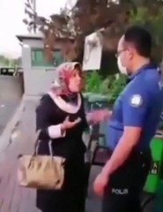 Polisi pişman etti... Maske takmayan Urfalı kadının gündem oldu