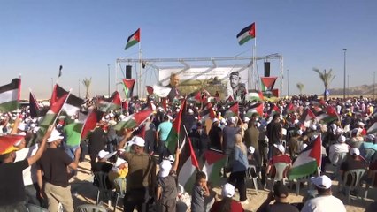مهرجان فلسطيني حاشد بأريحا رفضا لخطط الضم الإسرائيلية